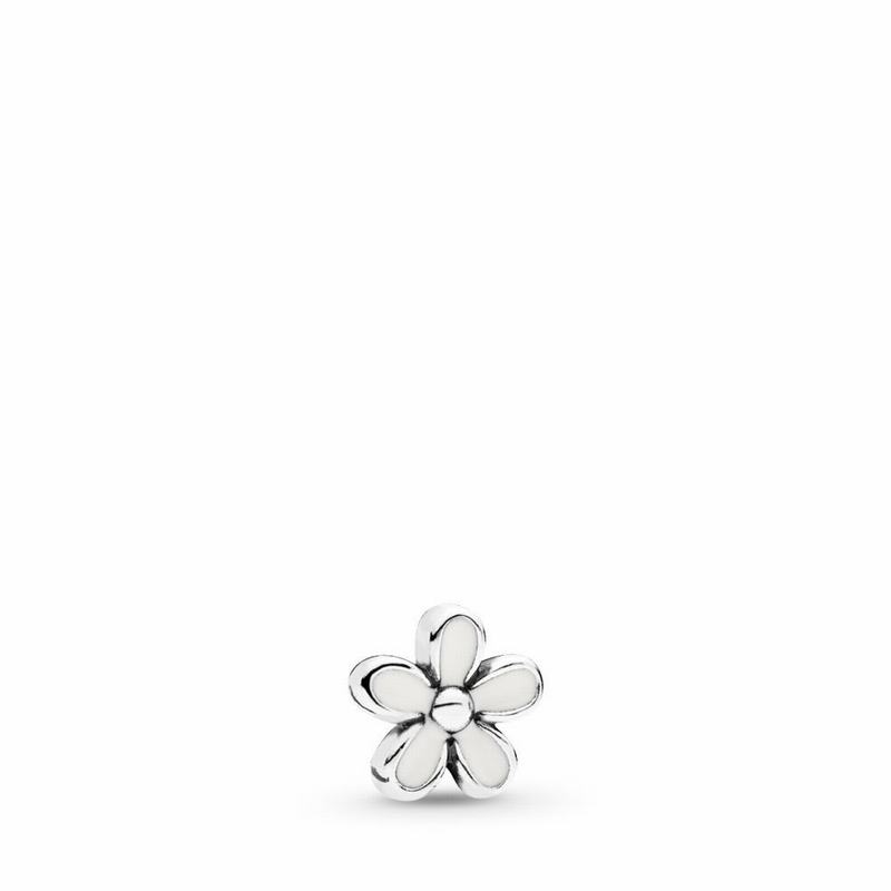 Pandora Darling Daisy Petite Locket Charm - Sterling Silver/Enamel - Canada | IC4046JX